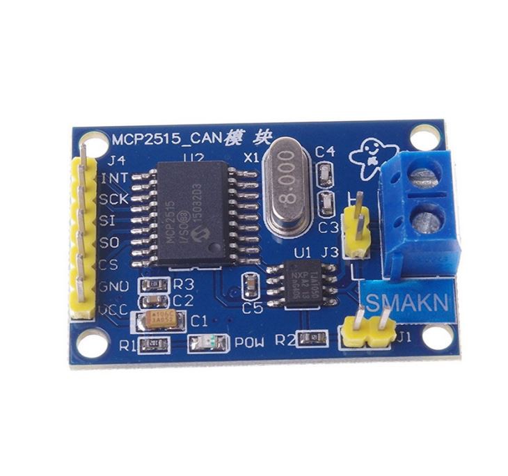 MCP2515 Controller Bus Module TJA1050 Receiver SPI Protocol