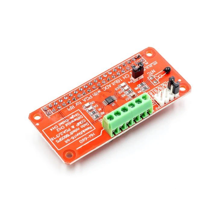 4 CH 16bit ADC With PGA For RPI V1.03