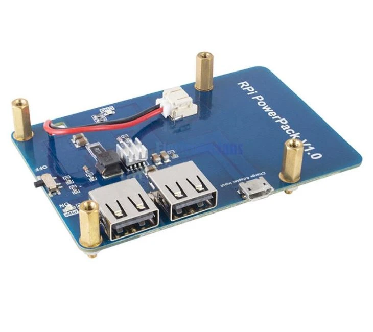 Dual USB Output Lithium Power Expansion Board Dual USB Output Lithium Power Expansion Board